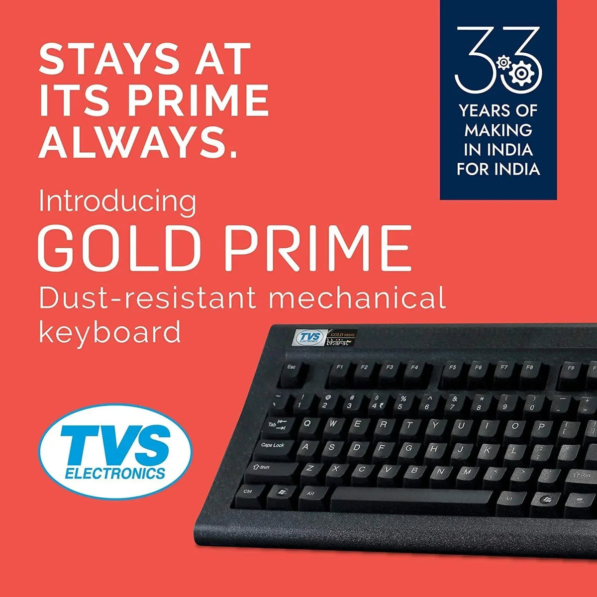TVSE GOLD USB KEYBOARD BLACK – TechCure India