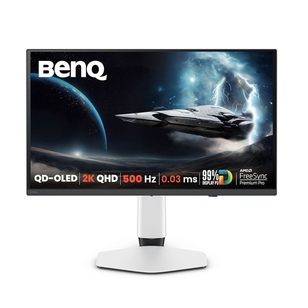 BenQ MOBIUZ EX271QZ 27 2K QHD 3rd Gen QD-OLED 500Hz Gaming Monitor – TechCure India