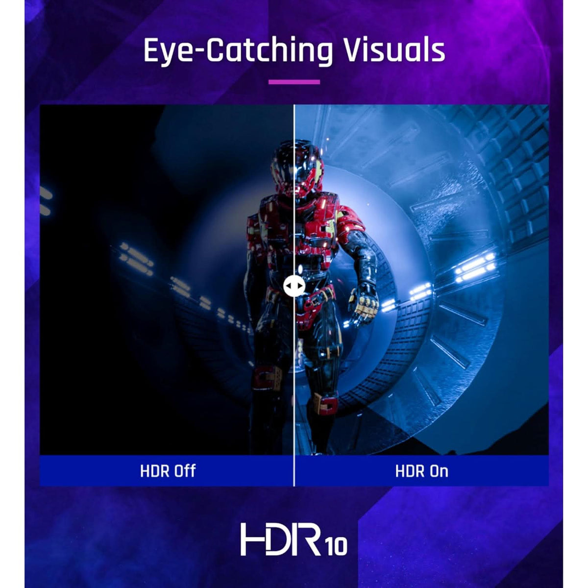 VIEWSONIC 60.96CM (24'') FULL HD SUPERCLEAR IPS 240HZ GAMING MONITOR 1MS| HDR10 |102%SRGB | AMD FREESYNC | PS5 & XBOX COMPATIBILITY | EYEPRO TECH | 250 NITS|2XHDMI | 1XDP |-VX2479A-HD-PRO – TechCure India
