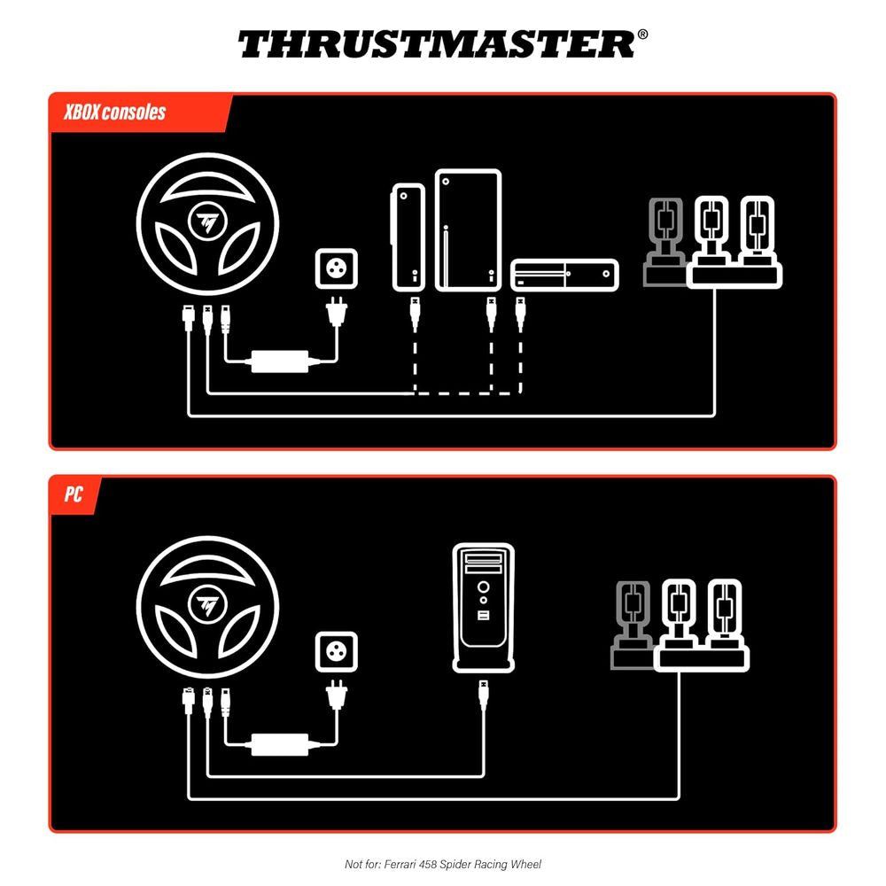 THRUSTMASTER T128P Racing Wheel for Playstation and PC PS4, PS5 & PC - 2