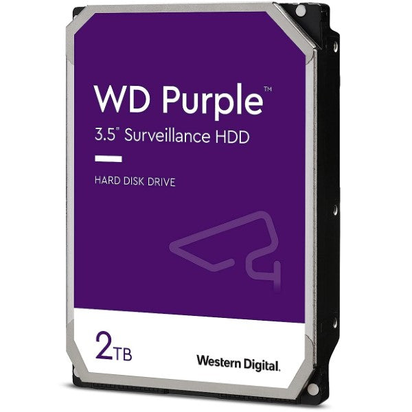 Western Digital Purple Surveillance 2TB 3.5 inch SATA Hard Drive – TechCure India