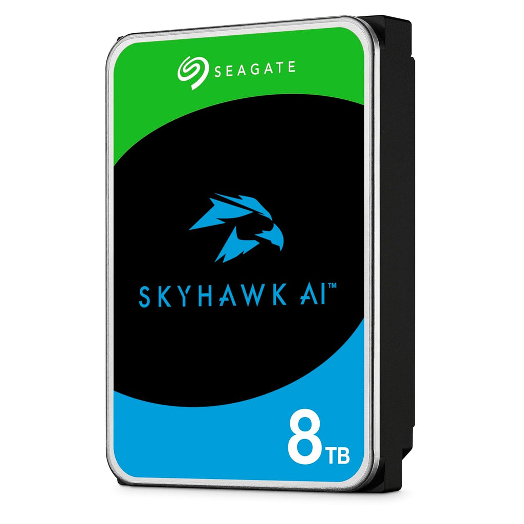 SEAGATE SKYHAWK 8TB SURVEILLANCE INTERNAL SATA HARD DRIVE ST8000VE001 – TechCure India