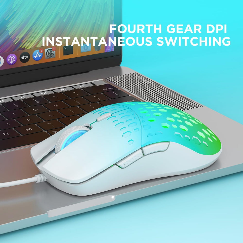 AULA S11 PRO Wired Ergonomic Gaming Mouse ( ‎S11 PRO ) ( 3600 DPI / 6 Macro Button ) ( Blue ) ( S11PROBU ) – TechCure India