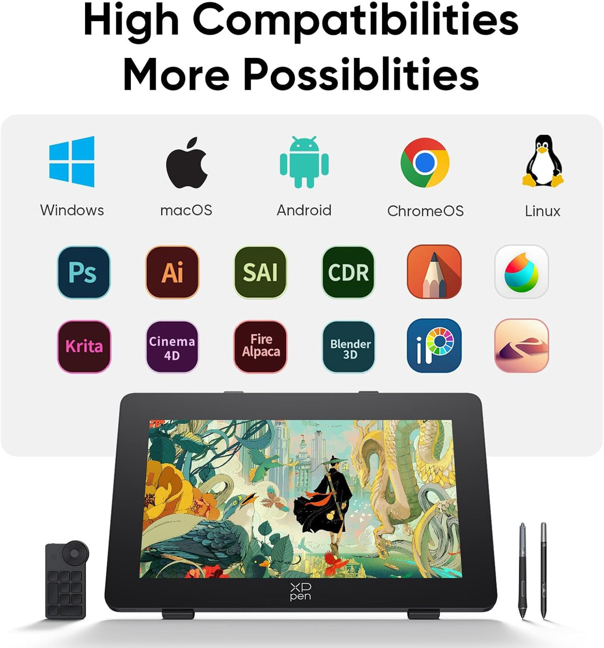 XPPEN ARTIST PRO 24 (GEN2) 165HZ MD240QH – TechCure India