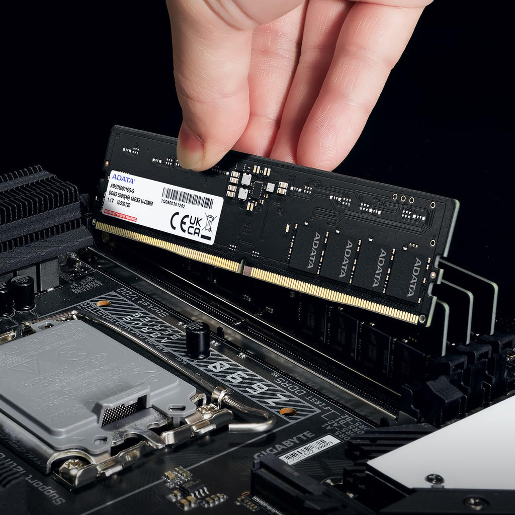 ADATA 16GB 5600MHZ U-DIMM DDR5 DESKTOP RAM - AD5U560016G-S – TechCure India