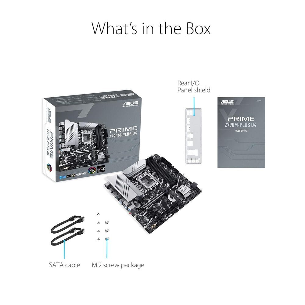 ASUS PRIME Z790M-PLUS-CSM DDR5 Intel Motherboard - 2