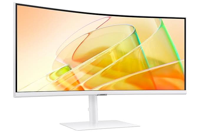 Samsung 34 Inch ViewFinity S6 Curved Monitor with Thunderbolt 4 Ultrawide WQHD Monitor LS34C650TAWXXL – TechCure India