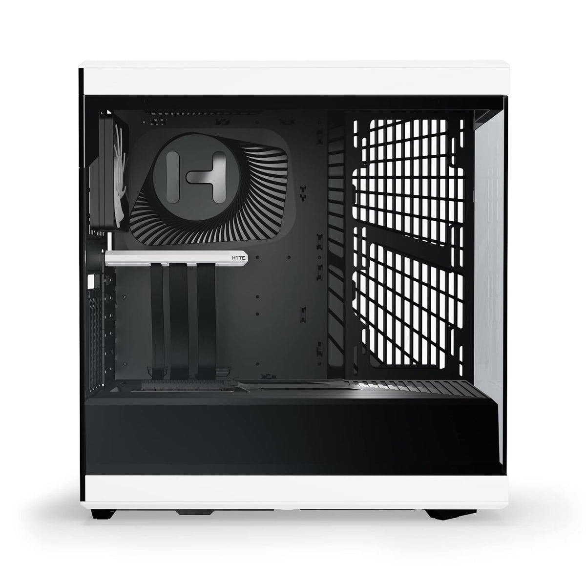 HYTE Y40 (ATX) MID TOWER CABINET (BLACK AND WHITE) CS-HYTE-Y40-BW – TechCure India
