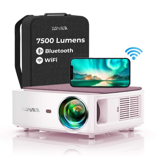 YABER V6 Wifi Bluetooth FHD Portable Wireless Projector – TechCure India