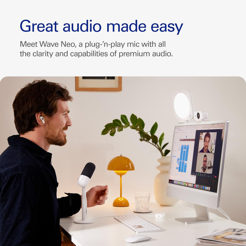 ELGATO WAVE NEO USB MICROPHONE FOR PC OR MAC, PLUG N PLAY 10MAI9901 – TechCure India