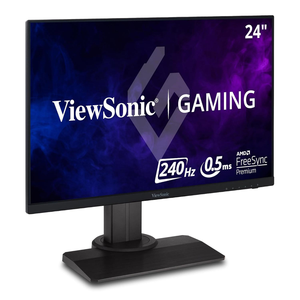 VIEWSONIC 60.96 CM (24") FHD FAST IPS 240HZ 0.5MS PREMIUM GAMING MONITOR,BLUR BUSTERS 2.0 CERTIFIED, VESA HDR 400, HEIGHT ADJUSTMENT, TILT, PIVOT, SWIVEL, HDMI,DP, USB A,B &104% SRGB-XG2431 – TechCure India