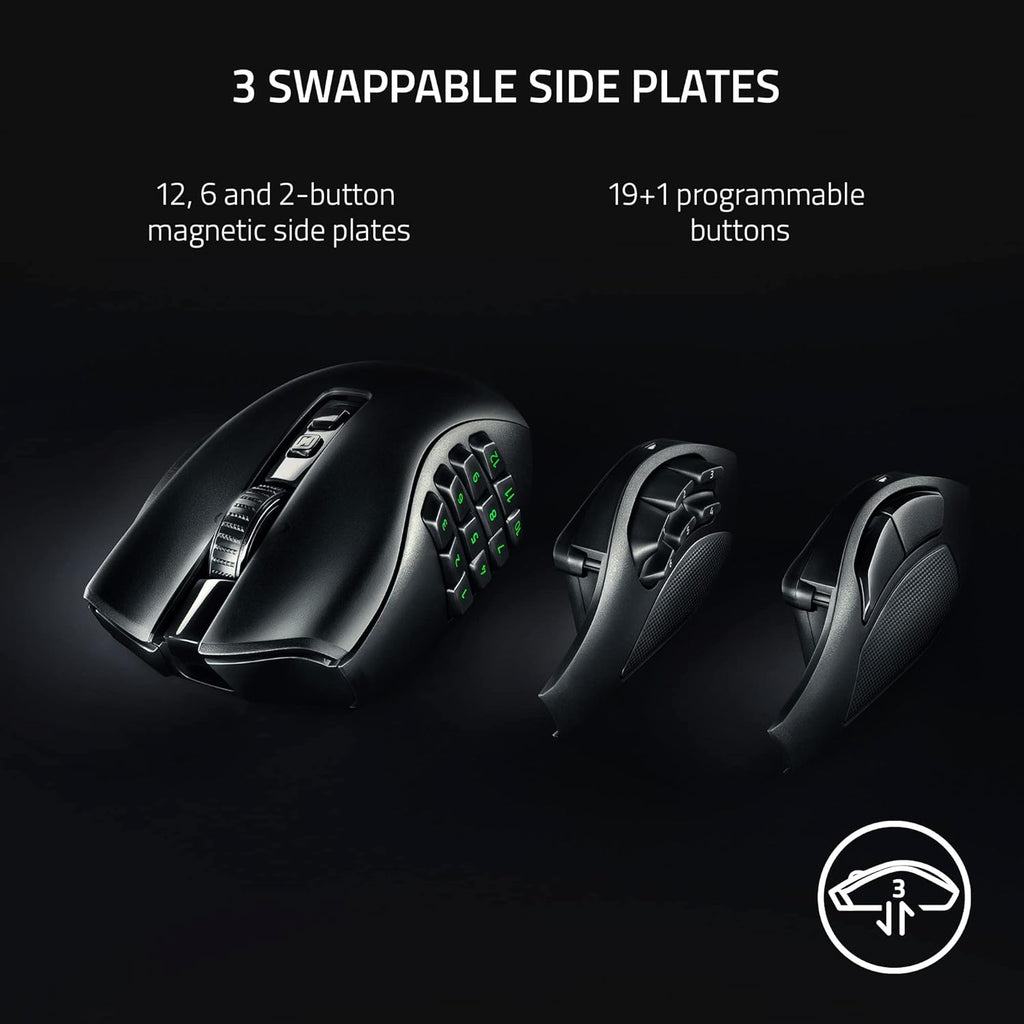 RAZER NAGA V2 PRO - WIRELESS MMO GAMING MOUSE RZ01-04400100-R3A1 – TechCure India