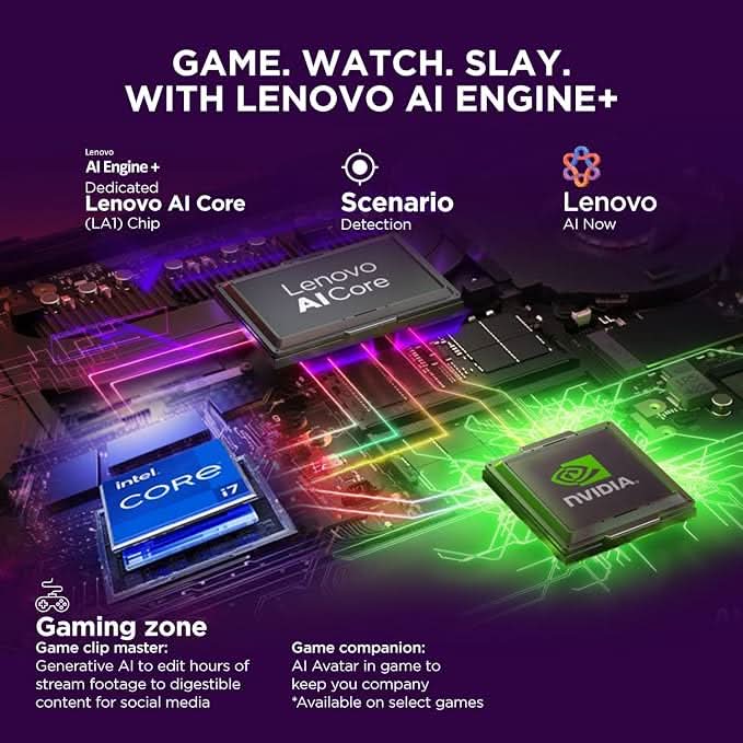 Lenovo LOQ 2025 Intel Core i7-13645HX, NVIDIA RTX 5060 8GB (16GB RAM/1TB SSD/144Hz Refresh Rate/572 AI TOPS/15.6 Inch (39.6cm)/Windows 11/Office 2024/3 Mon. Game Pass/Grey/2.4Kg), 83JE019WIN – TechCure India