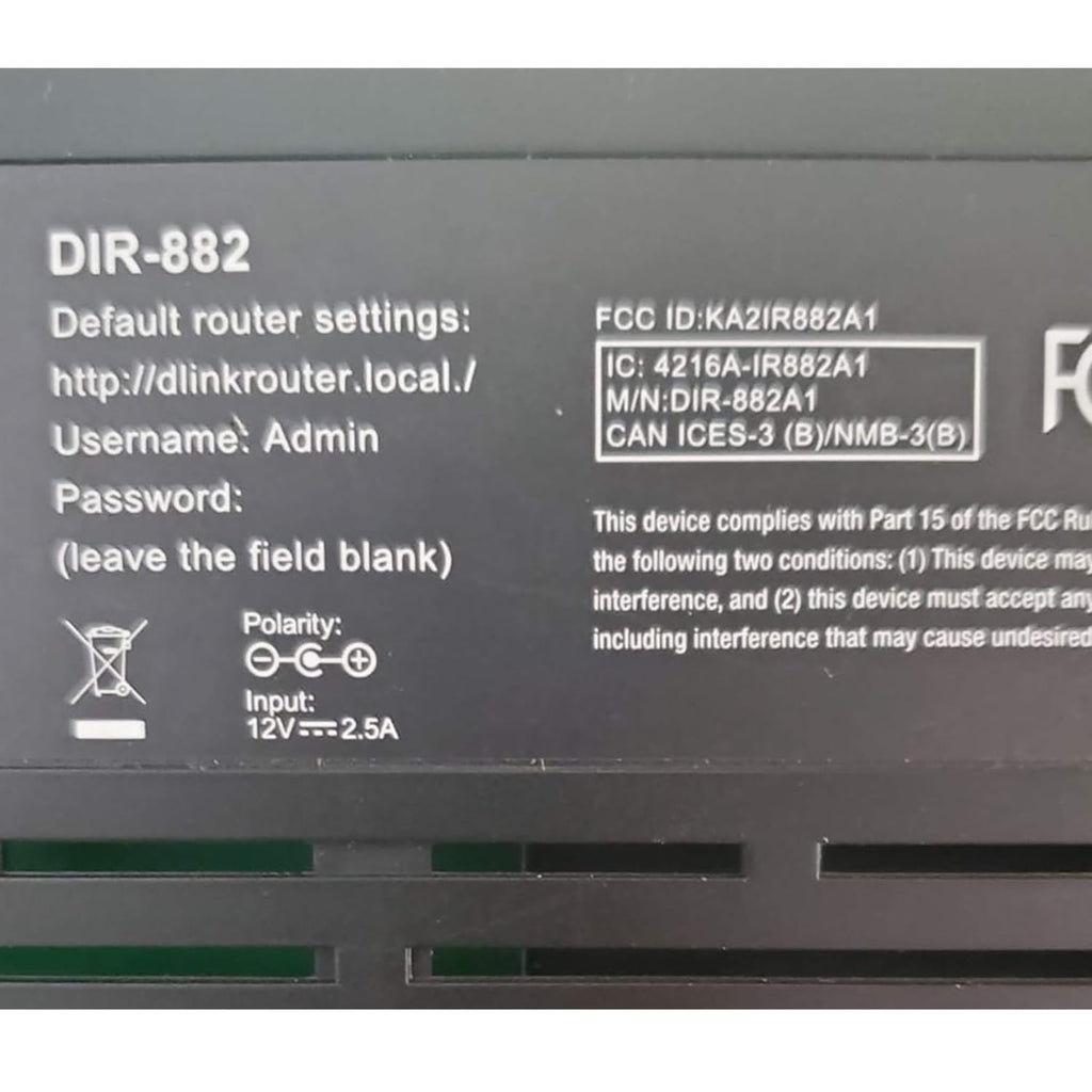 DLINK WIRELESS AC2600 MU-MIMO ROUTER DIR-882 – TechCure India