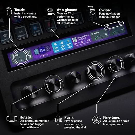 Elgato Stream Deck + XL Customizable Control Platform with Macro Keys for PC and Mac – TechCure India