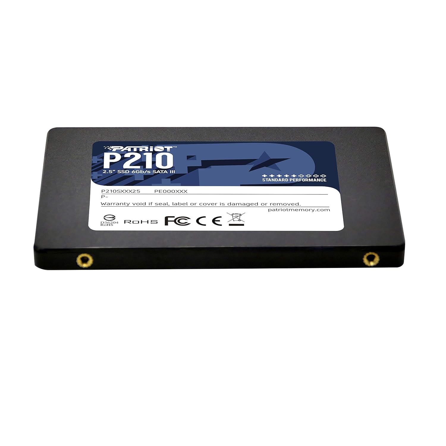 PATRIOT P210 256GB SATA III Internal Solid State Drive ( SSD ) - 3