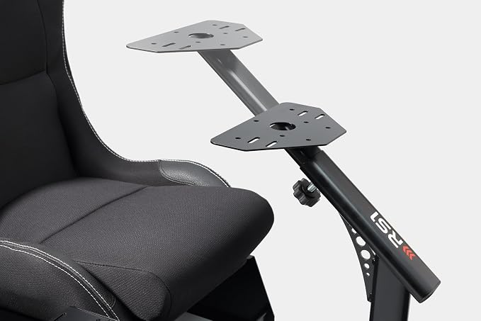 TRONE RS1 Aero Black Racing Simulator Gaming Chair with Seat Driving Cockpit – TechCure India