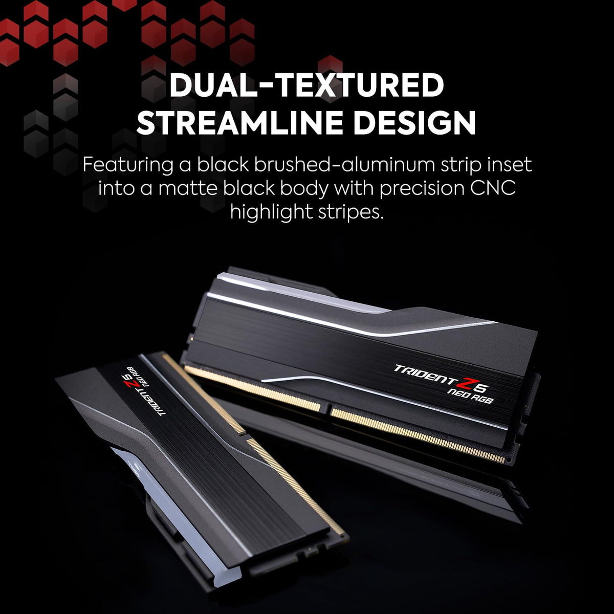GSKILL MEMORY F5-6000J3038F16GX2-TZ5NR -32GB (16GBX2) 6000MHZ TRIDENT Z5 NEO RGB CL30 – TechCure India