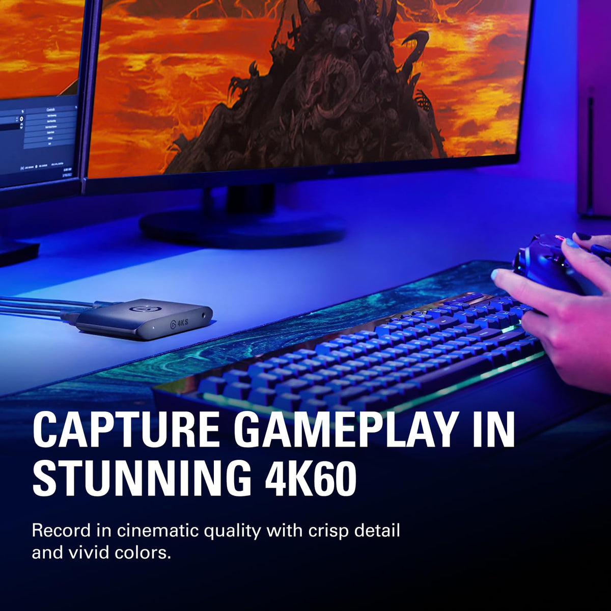ELGATO 4K S EXTERNAL CAPTURE CARD 10GBR9901 – TechCure India