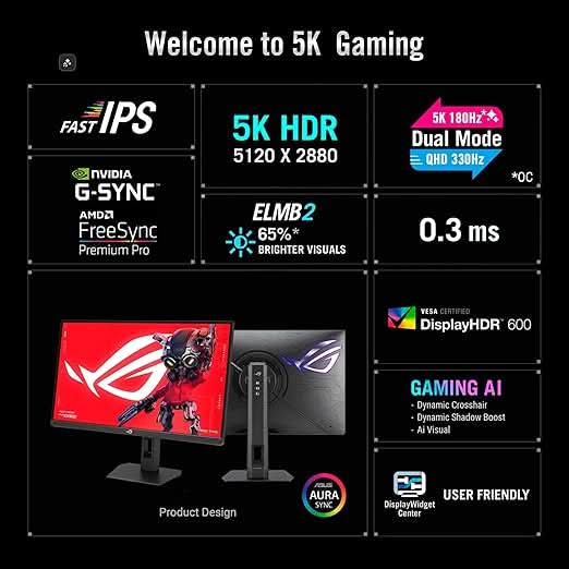 ASUS XG27JCG 27 Inches QHD Fast IPS Monitor – TechCure India
