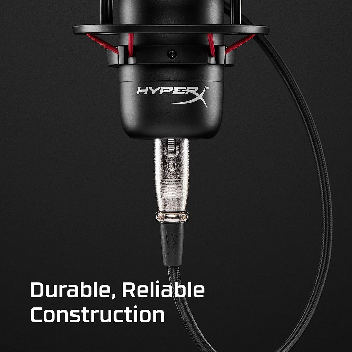HYPERX XLR Cable Male-to-Female, 3 Pin, 10-Foot ( Black ) – TechCure India