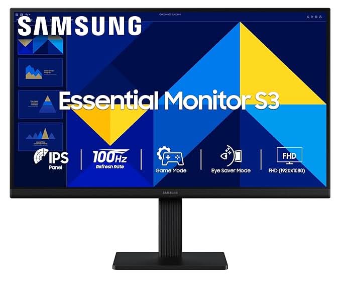 Samsung 27 Inch IPS Panel FHD S3 Flat Monitor – TechCure India