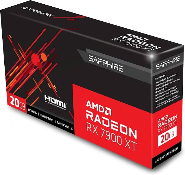 Sapphire AMD Radeon RX 7900 XT 20GB GDDR6 Gaming Graphics Card – TechCure India