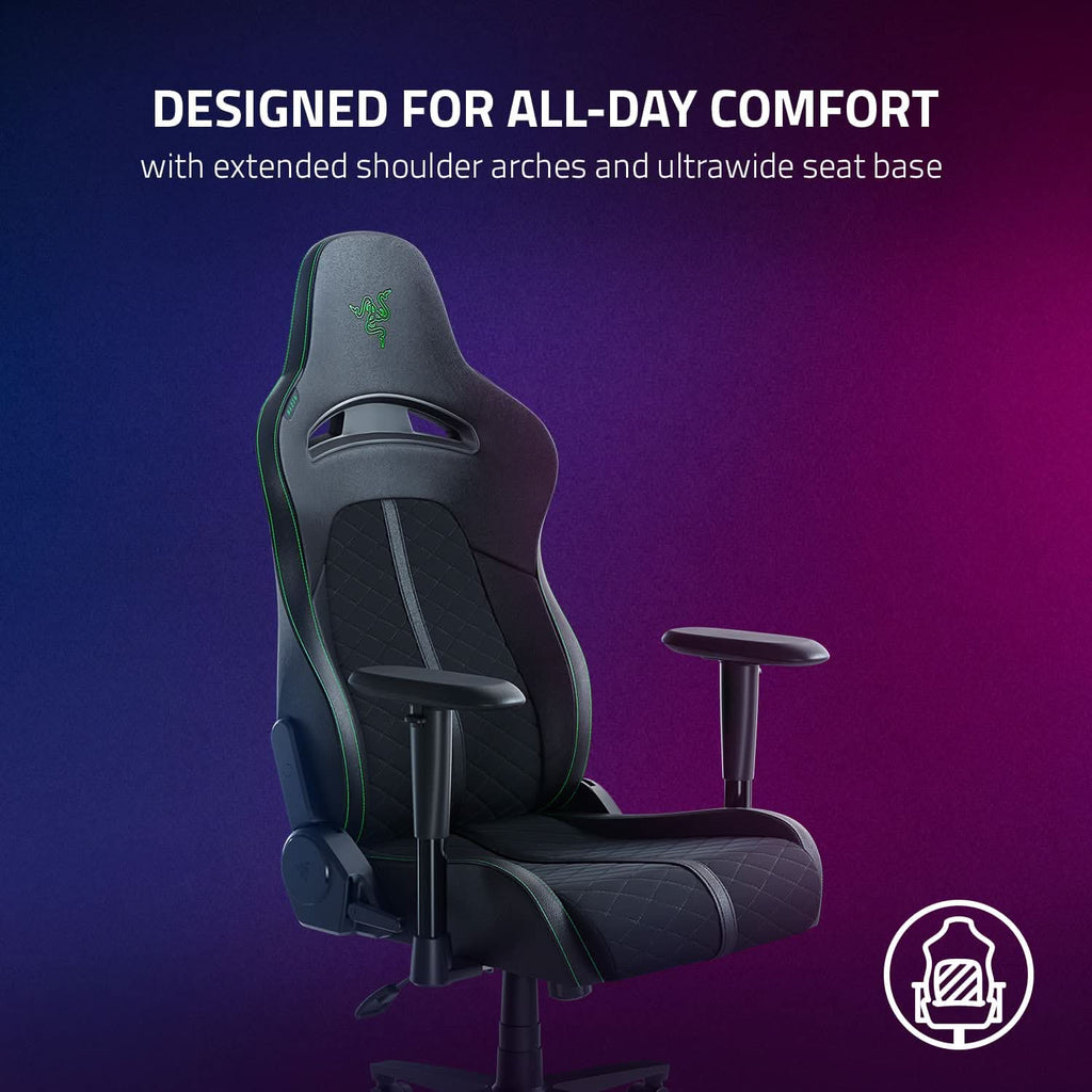 RAZER ENKI X - ESSENTIAL GAMING CHAIR -RZ38-03880100-R3U1 – TechCure India