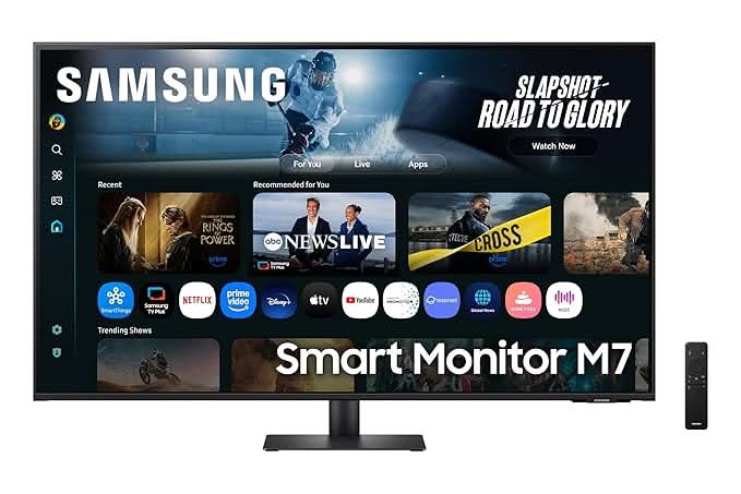 Samsung 43 Inch 4K M7 Vision AI Smart Monitor UHD LS43FM700UWXXL – TechCure India