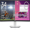 DELL S3423DWC 34 Inch QHD 100Hz VA Panel 99% SRGB 4MS AMD Freesync Gaming Monitor - 3