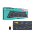 LOGITECH K380 60% Membrane Wireless Gaming Keyboard ( Dark Grey )