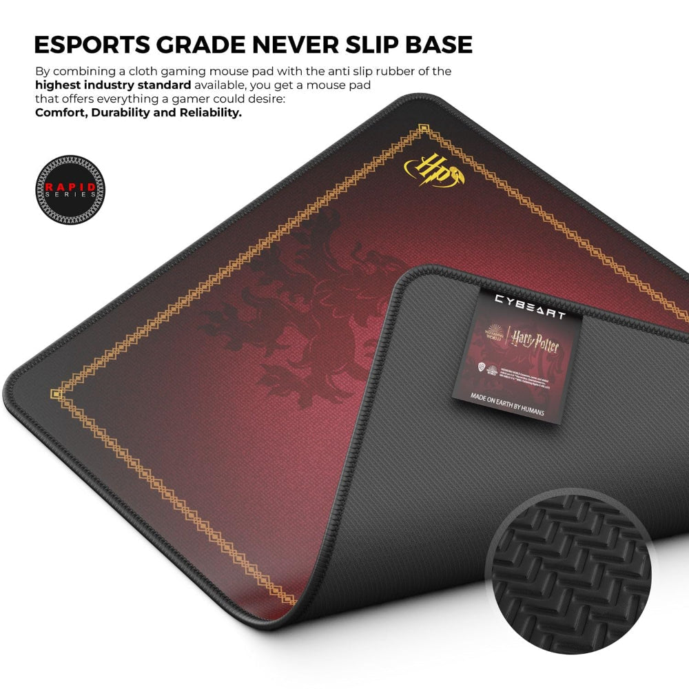 CYBEART Gryffindor Classic Large Gaming Mousepad – TechCure India