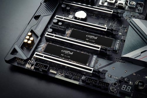 CRUCIAL P5 1TB 3D NAND M.2 NVME Gen3 Internal Solid State Drive ( SSD ) - 6