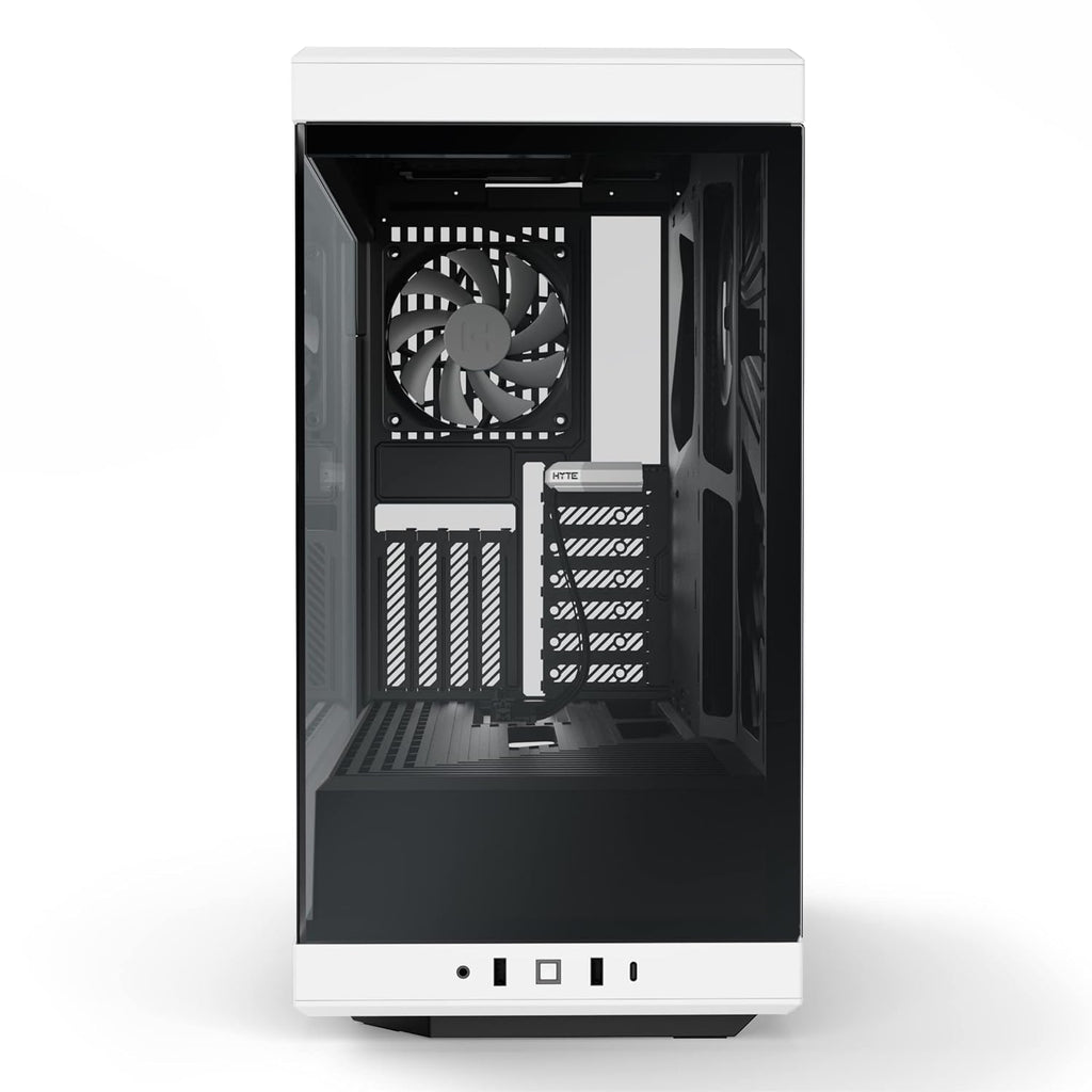 HYTE Y40 (ATX) MID TOWER CABINET (BLACK AND WHITE) CS-HYTE-Y40-BW – TechCure India
