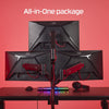 HYPERX Armada 25 Inch FHD 240 Hz IPS Panel 1MS NVIDIA Gsync Gaming Monitor - 2
