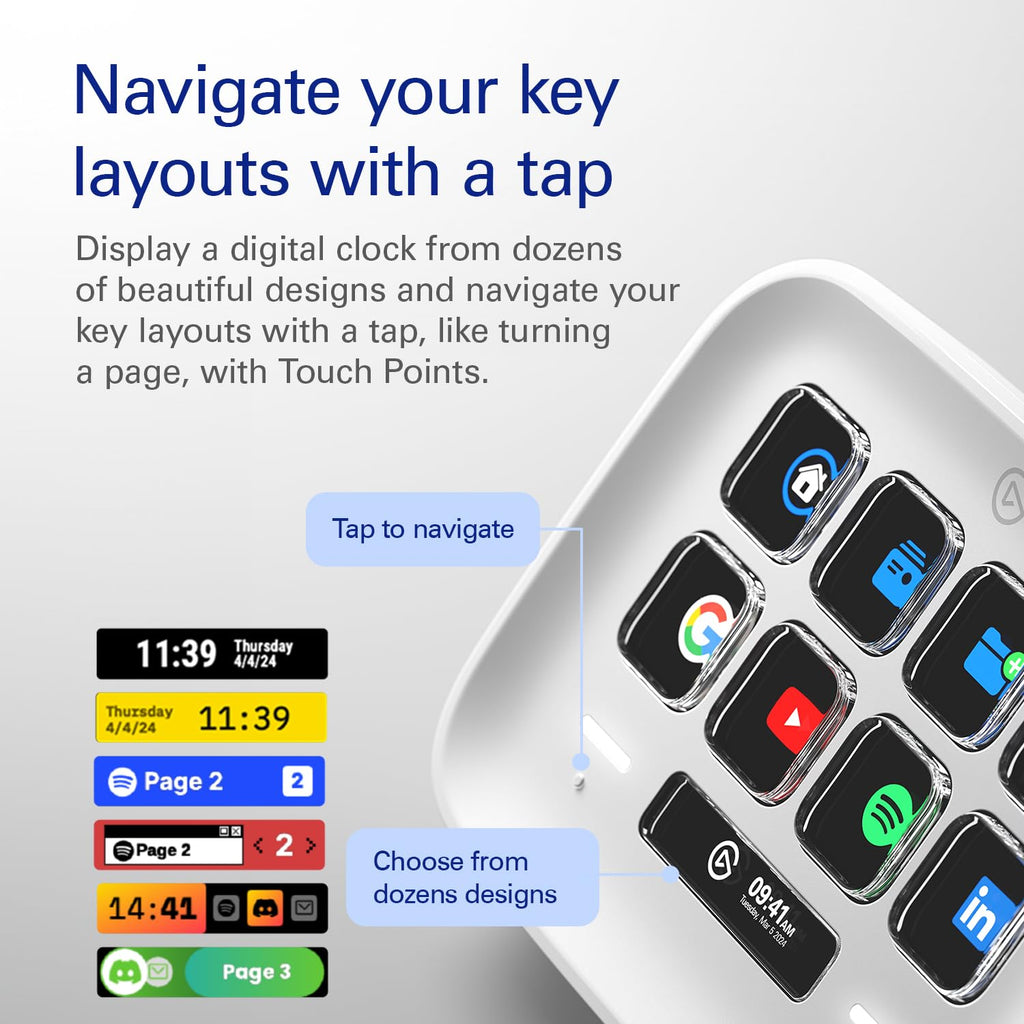 ELGATO STREAM DECK NEO USB PRODUCTIVITY CONTROLLER, 8 CUSTOMIZABLE KEYS 10GBJ9901 WHITE – TechCure India