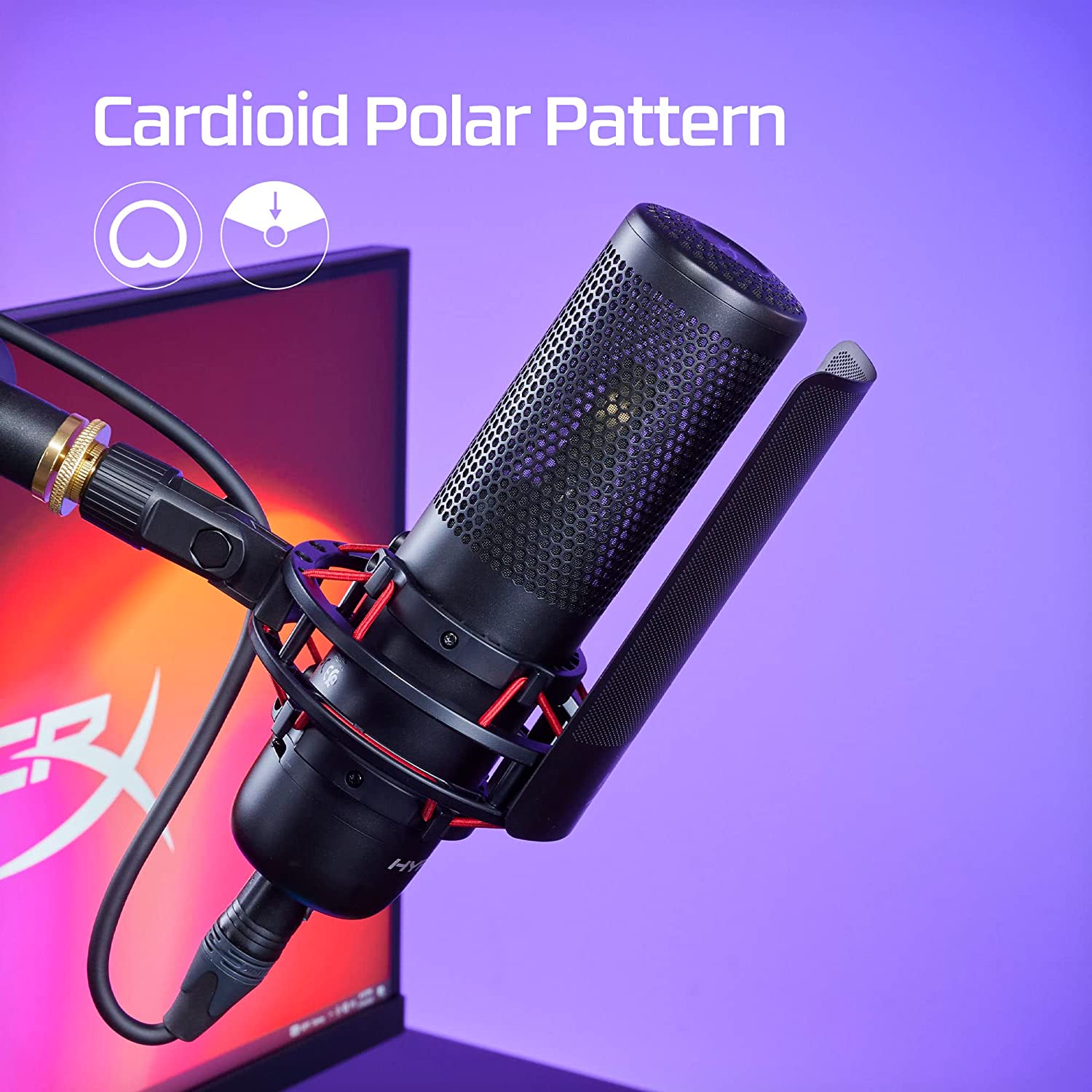 HyperX ProCast Large Diaphragm Condenser Mic - 3
