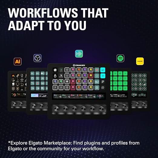 Elgato Stream Deck + XL Customizable Control Platform with Macro Keys for PC and Mac – TechCure India