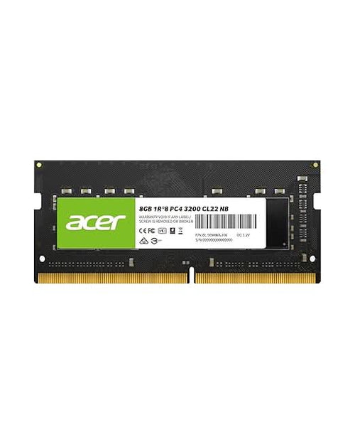 Acer SD100 8GB Single RAM 3200 MHz DDR4 CL22 Laptop Memory – TechCure India