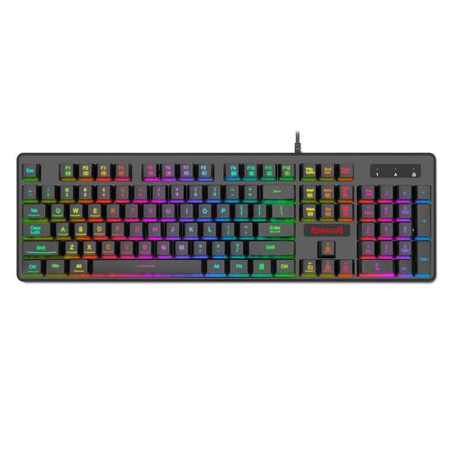 REDRAGON Dyaus K509 Full Size Semi Mechanical Wired Gaming Keyboard ( Black ) – TechCure India