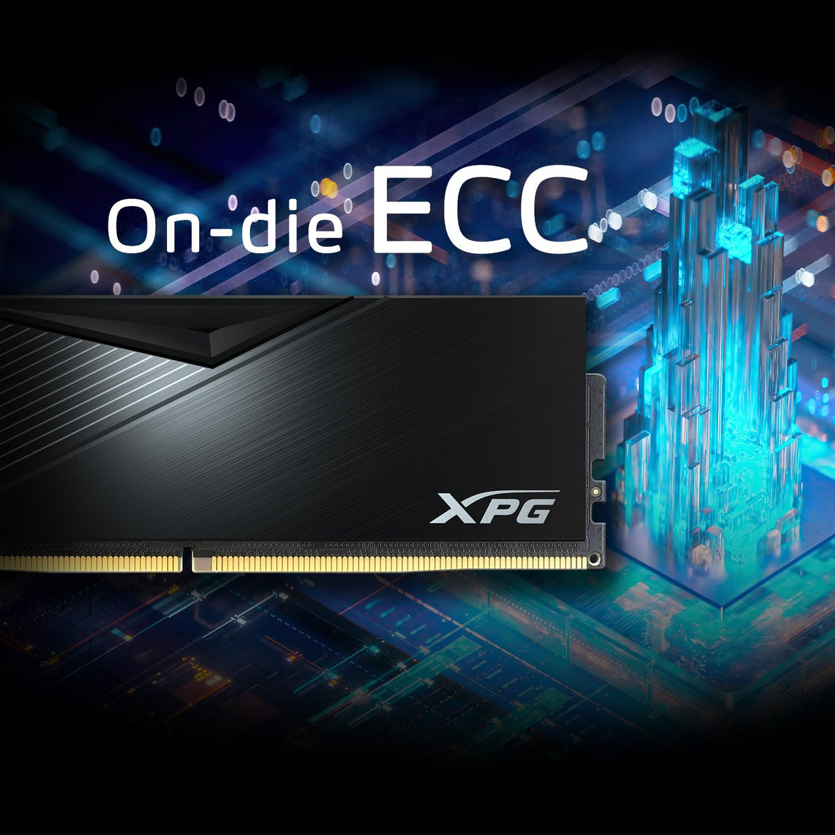 ADATA XPG LANCER DDR5 32GB RAM U-DIMM 5600MHZ CL46 - BLACK (AX5U5600C4632G-CLABK) – TechCure India