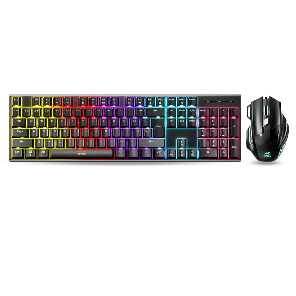 ANT ESPORTS THUNDER 30 WIRED MECHANICAL GAMING KEYBOARD MOUSE COMBO – TechCure India