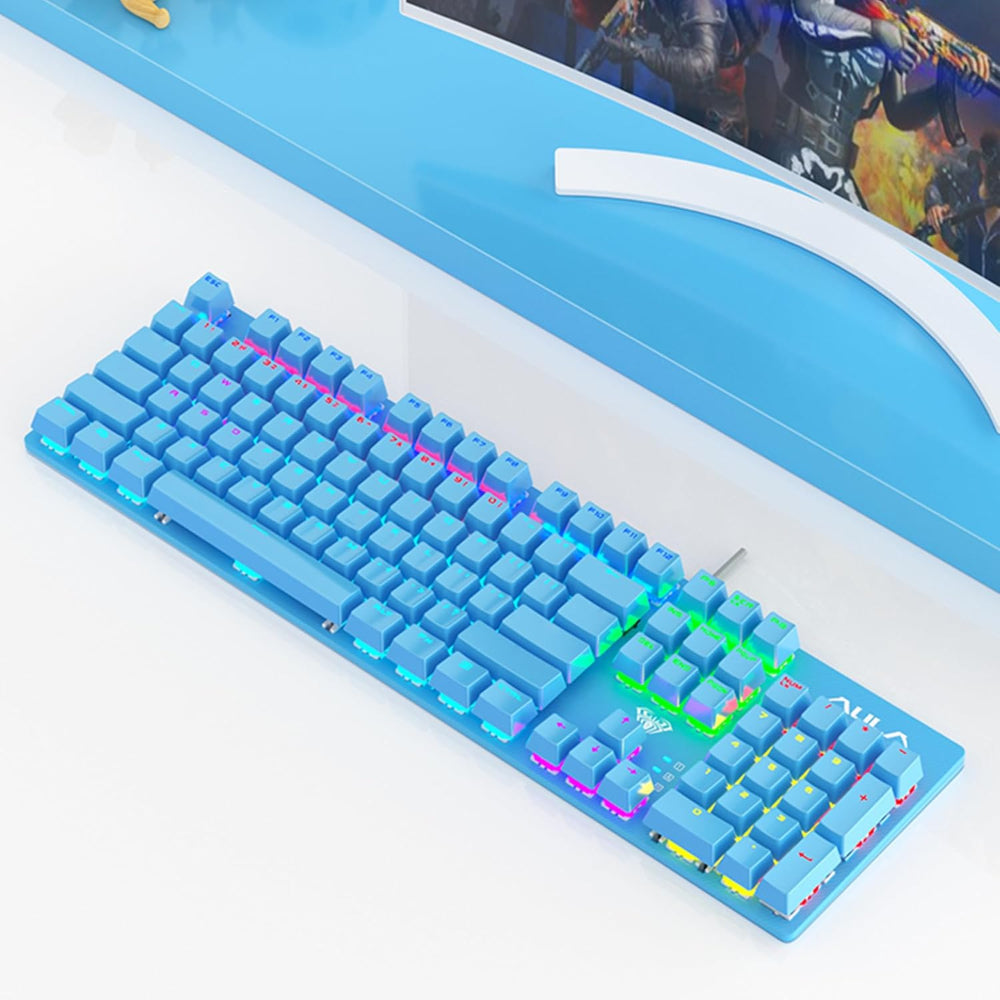 AULA S2022U Full Size Wired Mechanical Gaming Keyboard ( Blue ) ( Blue Switch ) ( S2022U ) - 2
