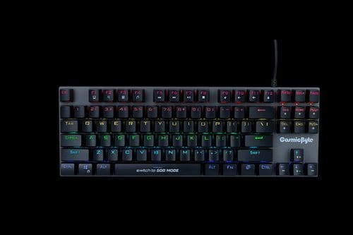 COSMIC BYTE CB-GK-26 Pandora Tenkeyless Mechanical Wired Gaming Keyboard ( Black ) ( Red Switch ) - 3