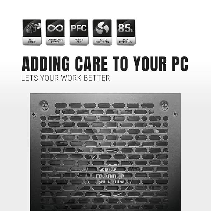Ant Esports FG850 V2 Gold 850 Watt Fully Modular ATX 3.1 SMPS with Braided Nylon Cables – TechCure India