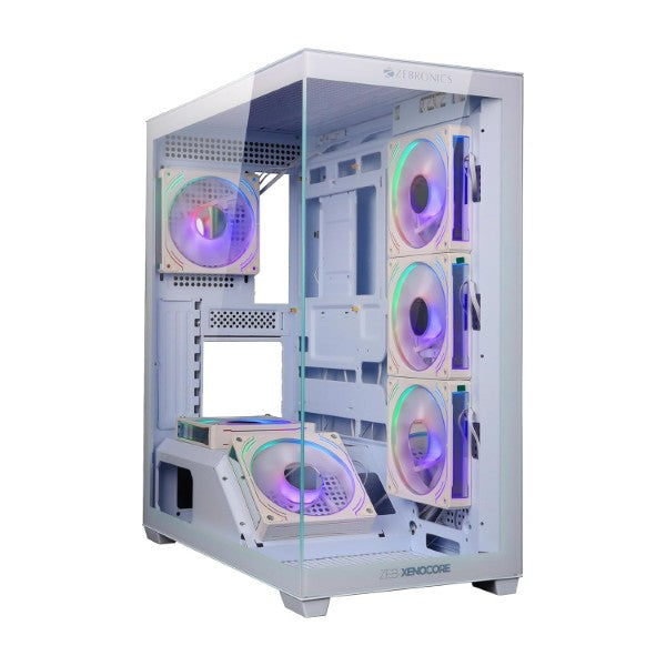 Zebronics Xenocore Premium Gaming Case White – TechCure India