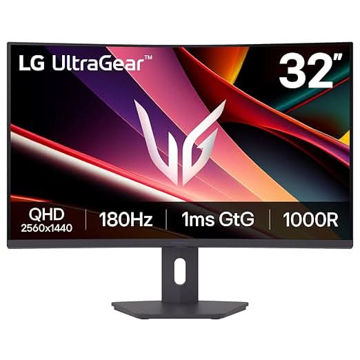 LG 32G600A-B 32 Inch Ultragear VA Panel QHD Curved Gaming Monitor – TechCure India