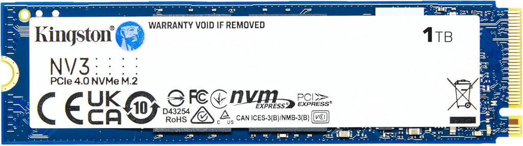 KINGSTON 1TB NV3 M.2 2280 NVME SSD SNV3S/1000G – TechCure India