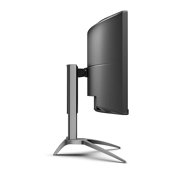 AOC AG493UCX2 48.8 Curved Gaming Monitor - Black | Dual-QHD 5120×1440 (32:9) |165Hz Refresh |1ms MPRT, FreeSync Premium | DisplayHDR400 | USB-C & KVM | UltraWide VA Panel – TechCure India