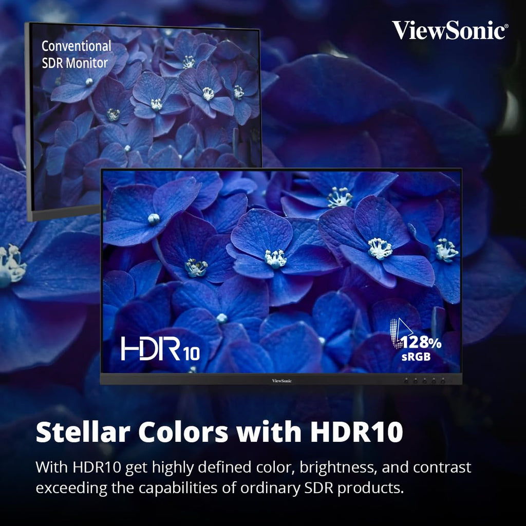 VIEWSONIC VA2709U-4K 68.58 CM (27") SUPERCLEAR IPS 4K UHD MONITOR | SINGLE CABLE SOLUTION | 65W LAPTOP CHARGE BACK | HDR10 | EYE PROTECH | DUAL SPEAKER HDMI | DP | USB-C – TechCure India